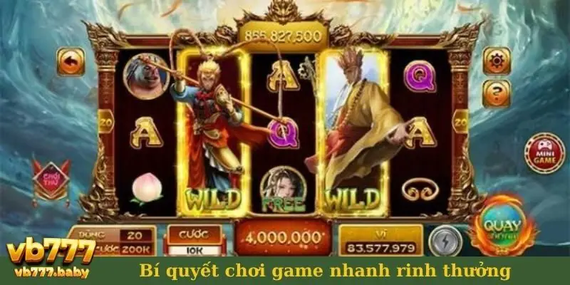 Bí quyết chơi game nhanh rinh thưởng