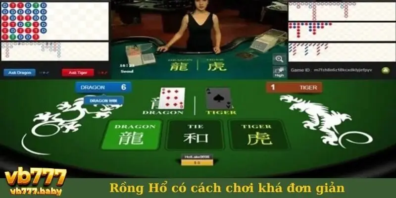 Rổng Hổ có cách chơi khá đơn giản