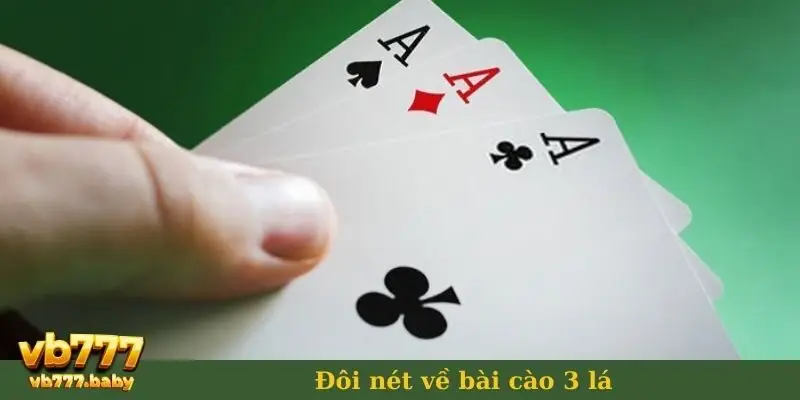 Đôi nét về bài cào 3 lá