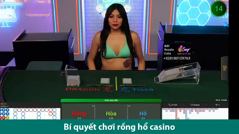 Cách chơi và bí quyết chiến thắng khi chơi Rồng Hổ trực tuyến