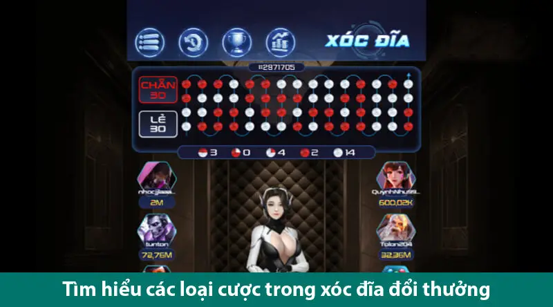 Tìm hiểu các loại cược trong xóc đĩa online cùng các bí quyết tối ưu chiến thắng 