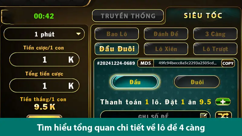 Lô đề 4 càng ăn bao nhiêu tiền? Tìm hiểu những kinh nghiệm dự đoán lô đề hiệu quả