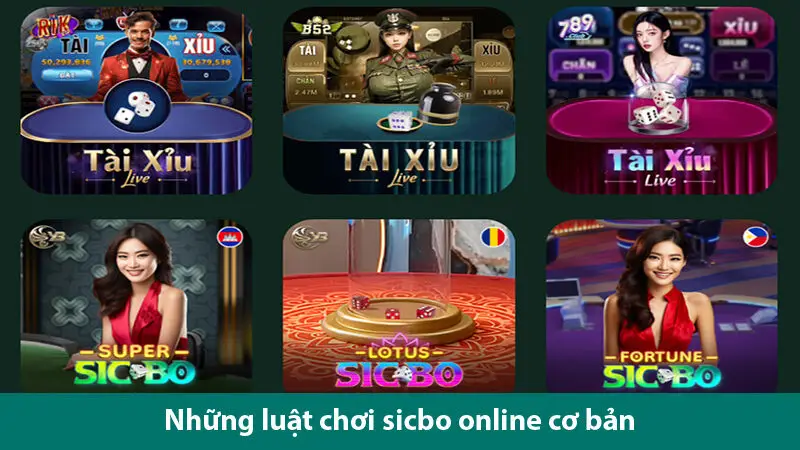 Luật chơi, cách chơi Sicbo trực tuyến cơ bản và những ưu điểm của trò chơi