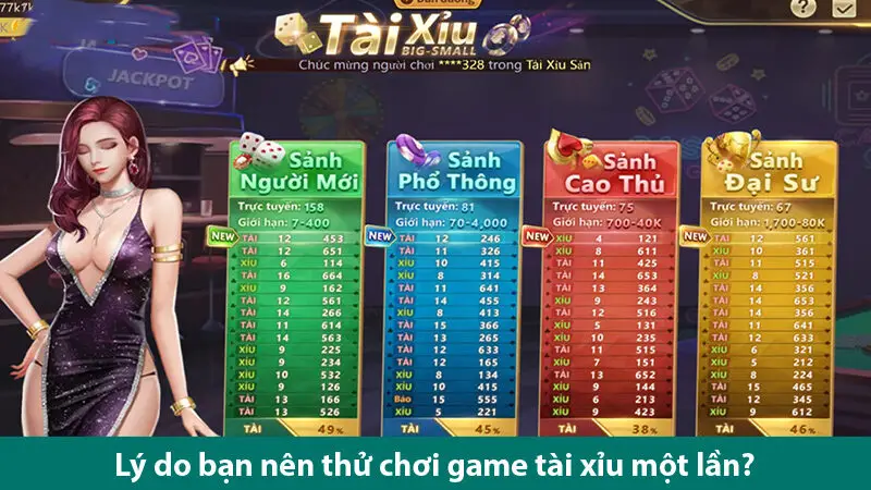 Hướng dẫn chơi tài xỉu đổi thưởng online và lý do bạn nên trải nghiệm trò chơi này